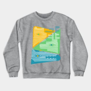 Three Animals Crewneck Sweatshirt